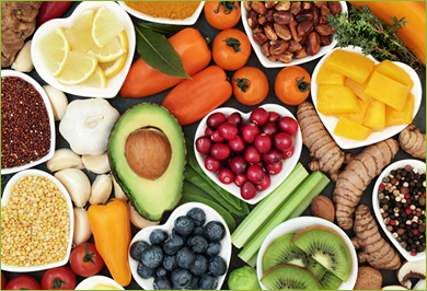 Foods rich in PROBIOTICS: these are naturally fermented foods like Yogurt, Sourdough, Sauerkraut, Kombucha, etc.